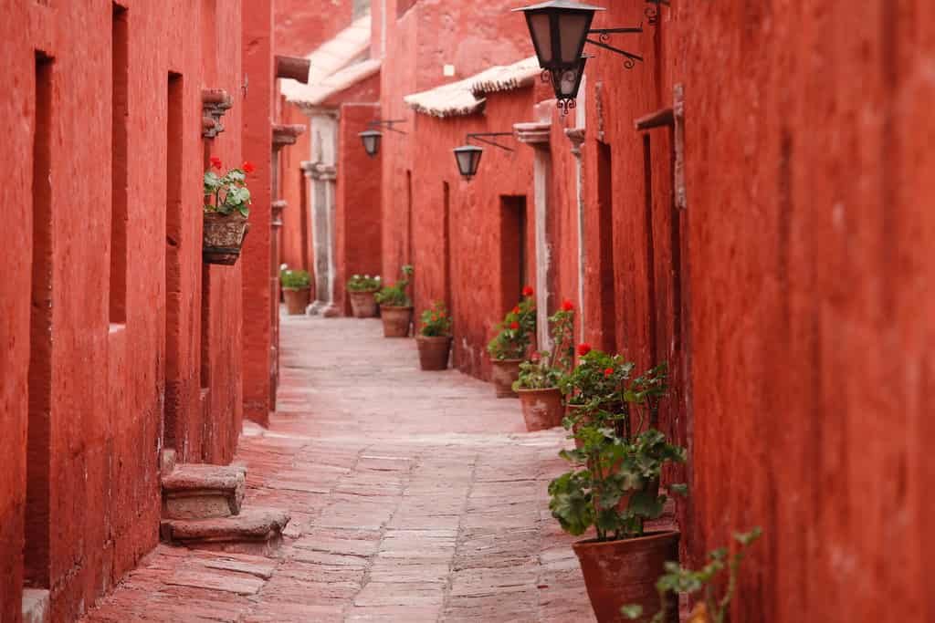 Santa Catalina Monastery in Arequipa